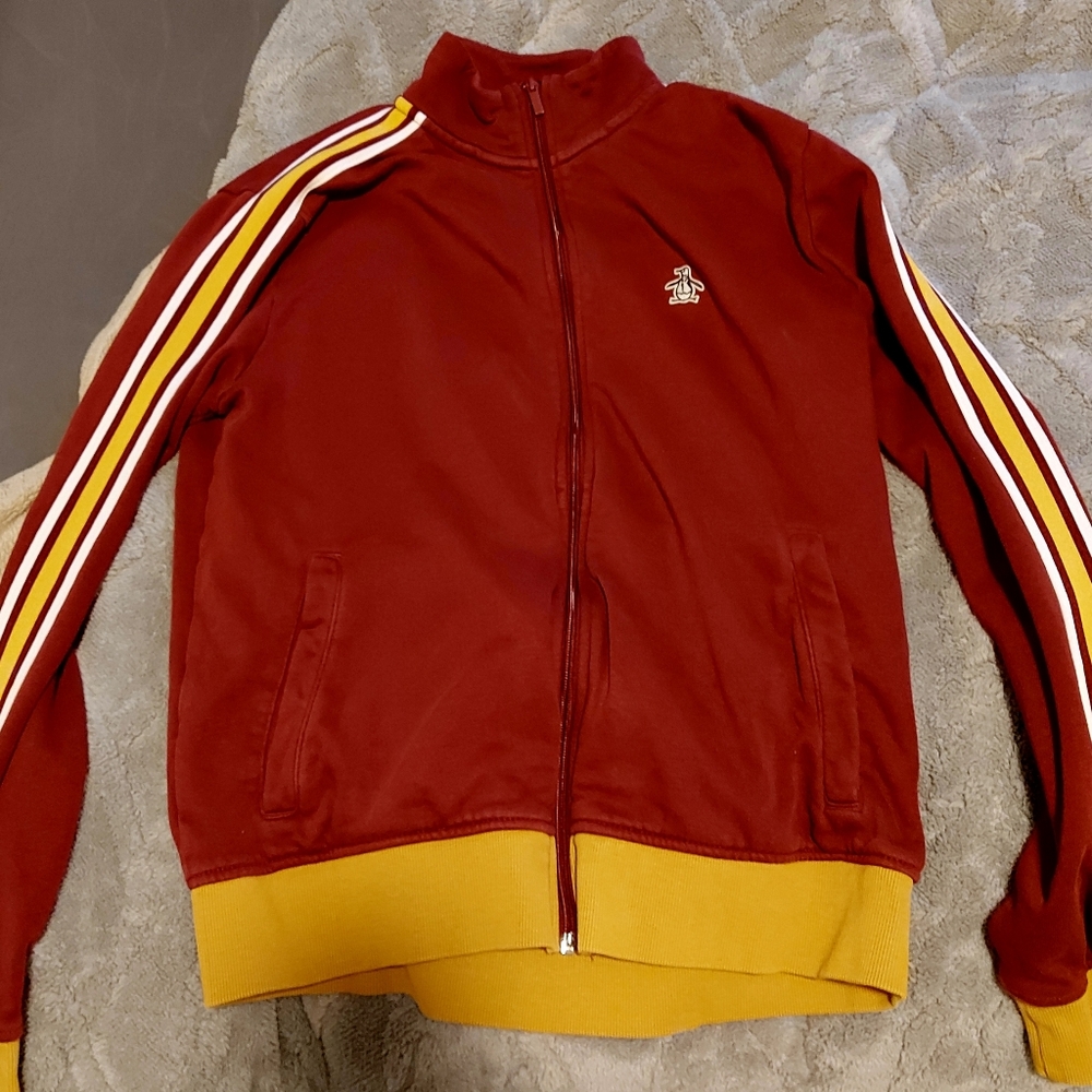 Duo of Penguin Track Jackets – Size Small